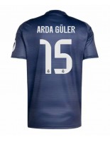 Real Madrid Arda Guler #15 Bortedrakt 2025-26 Korte ermer